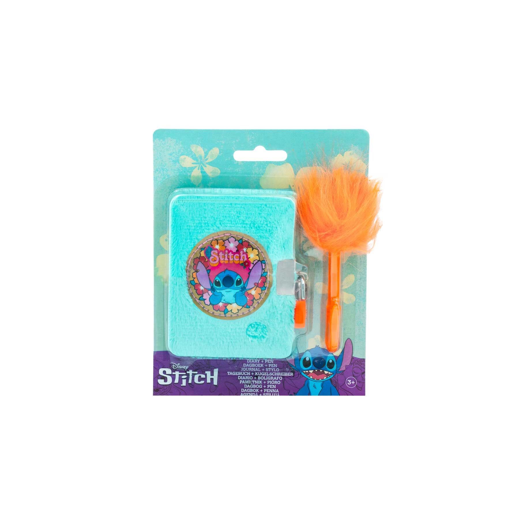 Mini diario + boligrafo Stitch Disney