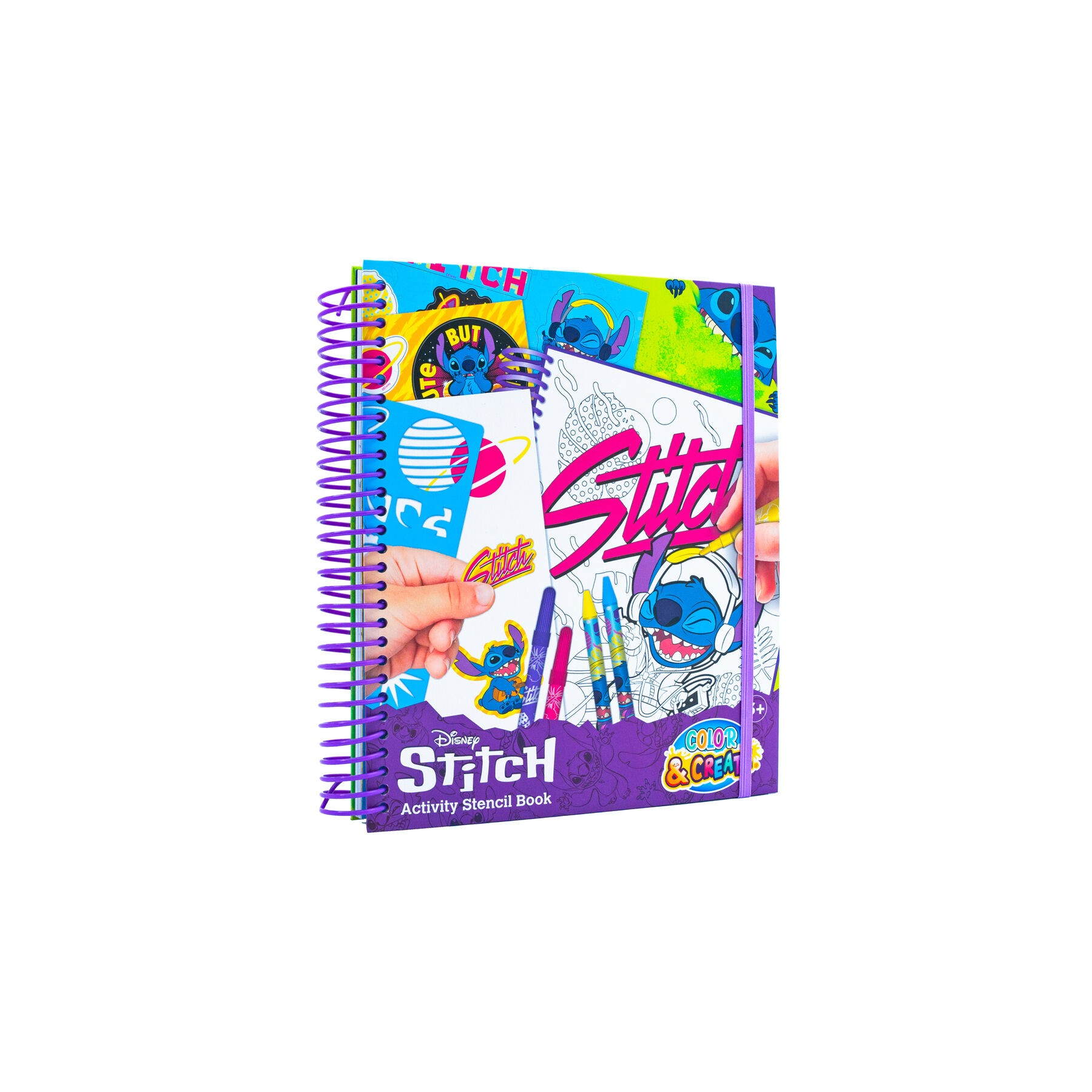 Libro plantillas actividades Stitch Disney