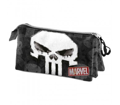 Portatodo Skull Punisher Marvel triple