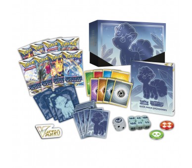 Estuche juego cartas coleccionables Entrenador Tempestad Plateada Espada y Escudo Pokemon español