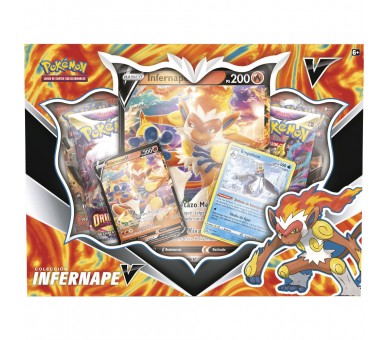 Blister Juego Cartas Coleccionables Infernape V Pokemon español