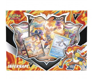 Blister Juego Cartas Coleccionables Infernape V Pokemon español