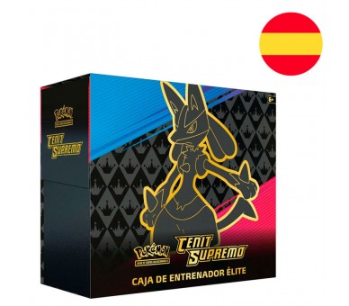 Estuche Juego cartas coleccionables Entrenador Cenit Supremo Espada y Escudo Pokemon