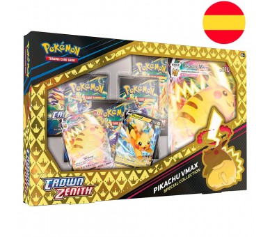 Blister Juego Cartas Coleccionables Crown Zenith Pikachu Vmax Pokemon