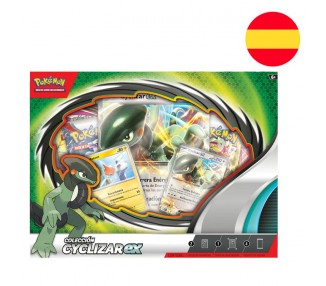 Blister juego cartas coleccionables Ciclyzar Ex Pokemon español