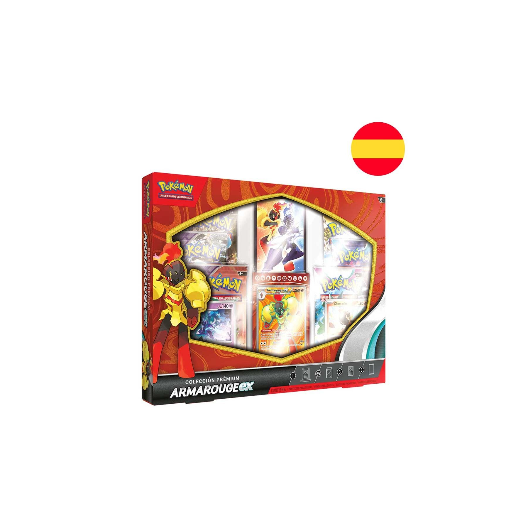 Blister juego cartas coleccionables Armarouge Pokemon español