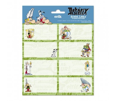 Etiquetas adhesivas Asterix y Obelix