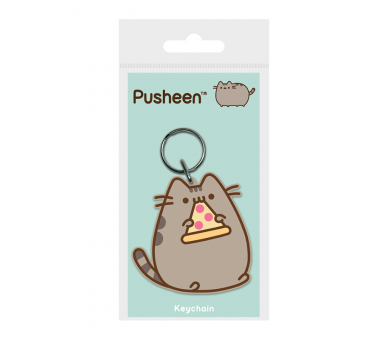 Llavero Pizza Pusheen