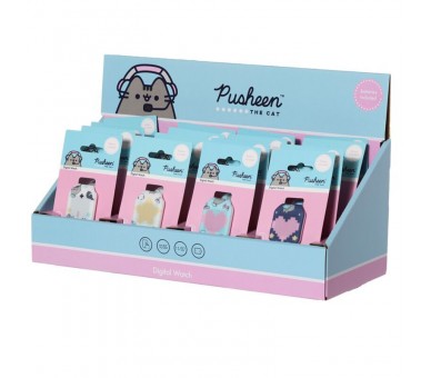 Reloj digital silicona Gato Pusheen surtido