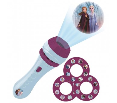 Linterna proyector cuentos Frozen Disney