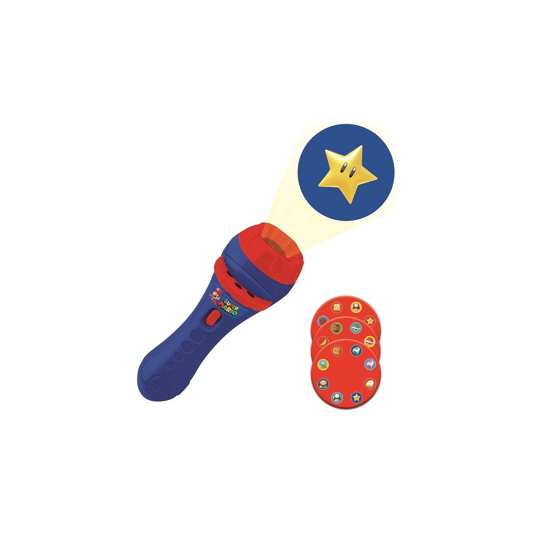 Linterna proyector cuentos Super Mario Bros