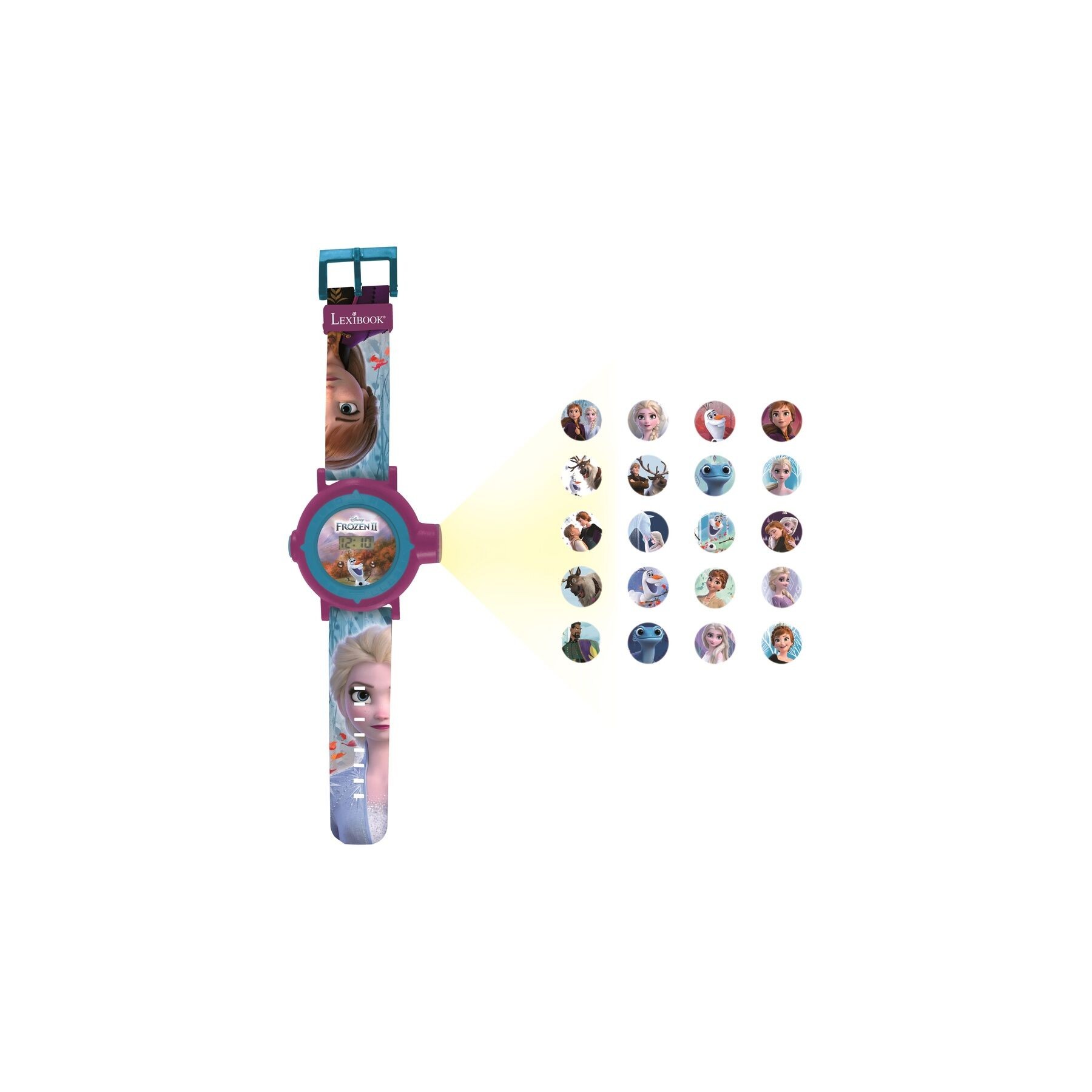 Reloj proyector digital Frozen Disney