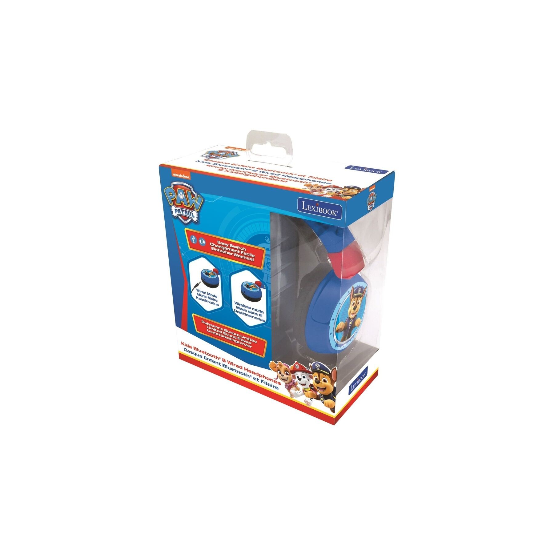 Auriculares inalambricos para niños Patrulla Canina Paw Patrol