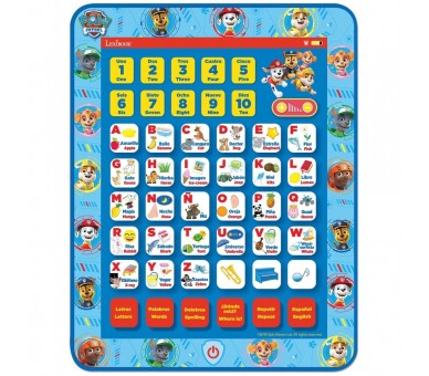 Tableta parlante educativa Patrulla Canina Paw Patrol