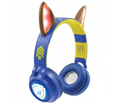 Auriculares inalambricos luminosos Bluetooth Patrulla Canina Paw Patrol