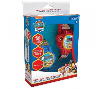 Reloj walkie talkie Patrulla Canina Paw Patrol