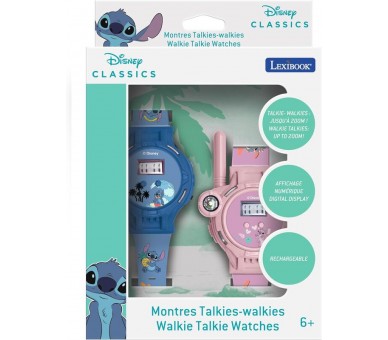 Reloj walkie talkie Stitch Disney