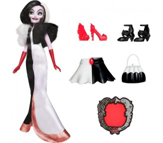 Muñeca Cruella de Vil Villanas Disney 28cm