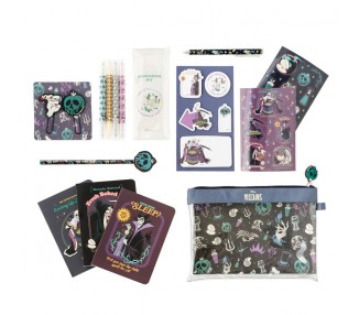 Set papeleria Villanas Disney