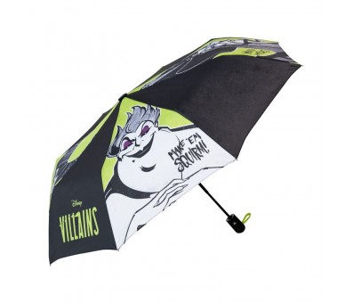 Paraguas plegable automatico Villanas Disney
