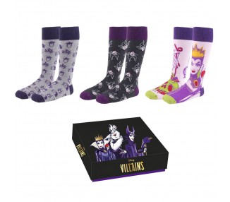 Set 3 calcetines Villanas Disney