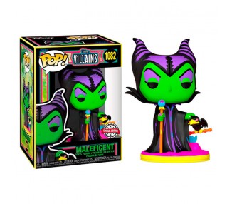 Figura POP Disney Villains Maleficent Black Light Exclusive
