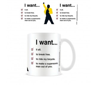 Taza I Want Checklist Queen 315ml