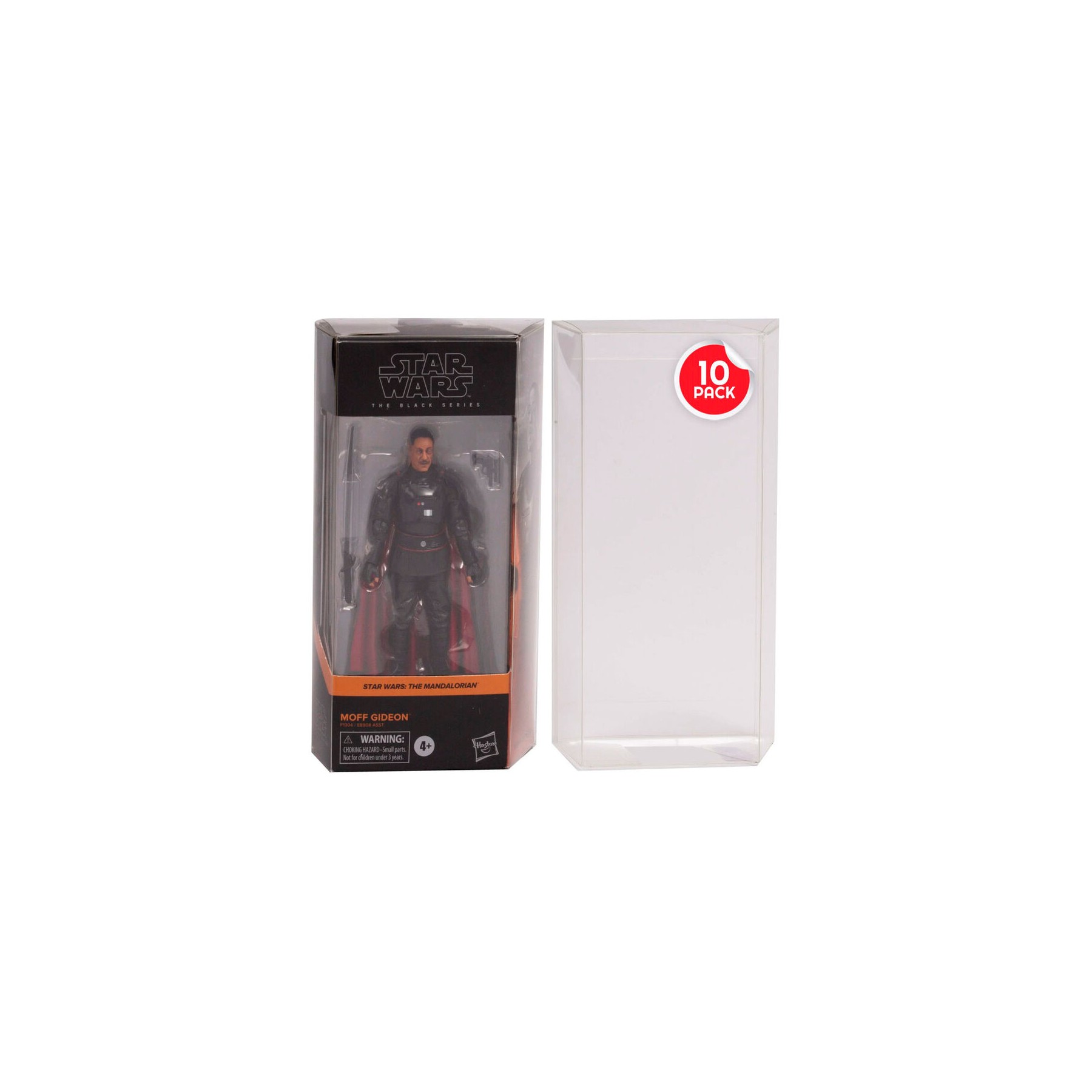 Set 10 protectores caja lateral The Black Series Star Wars Hasbro