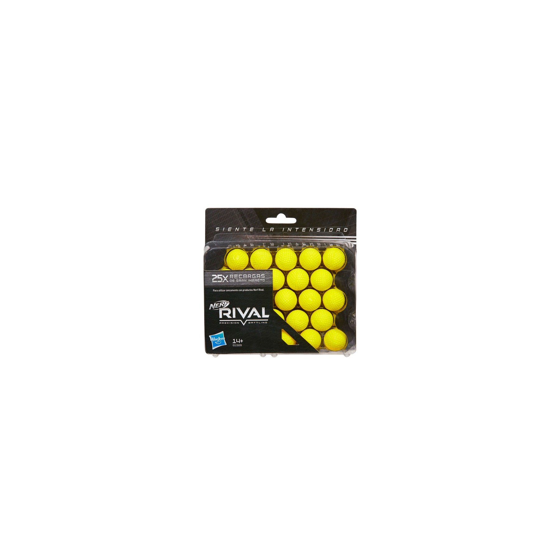 Blister 25 Recargas Rival Nerf