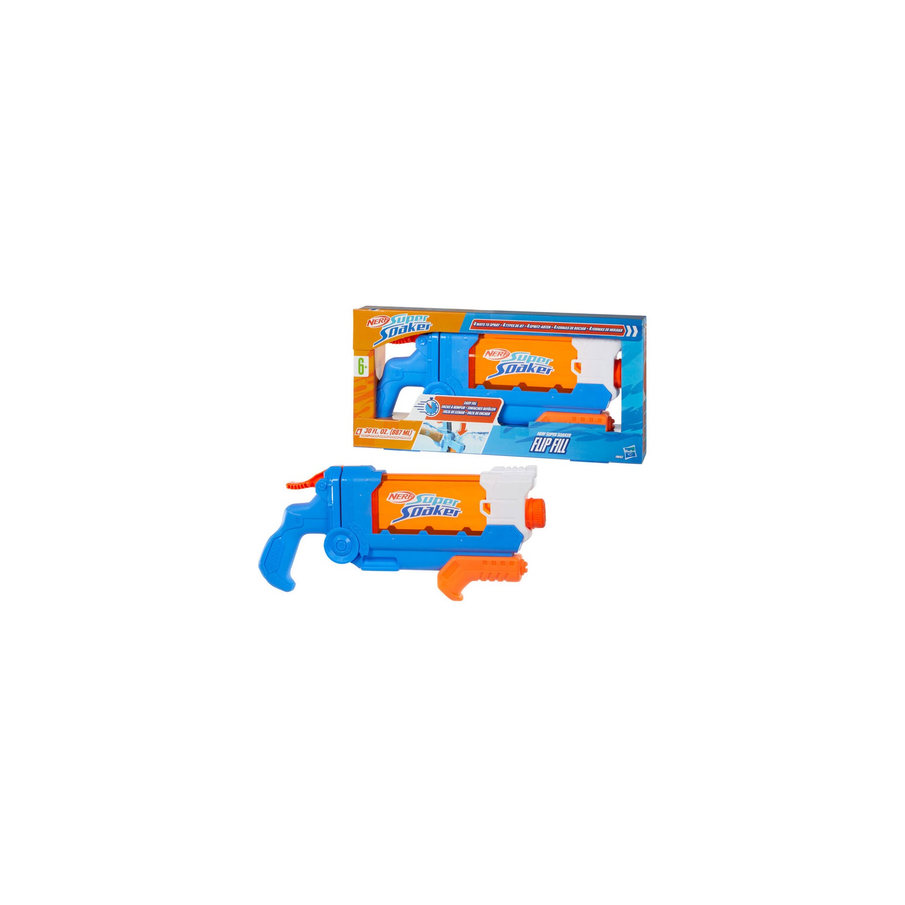 Super Soaker Flip Fill Nerf