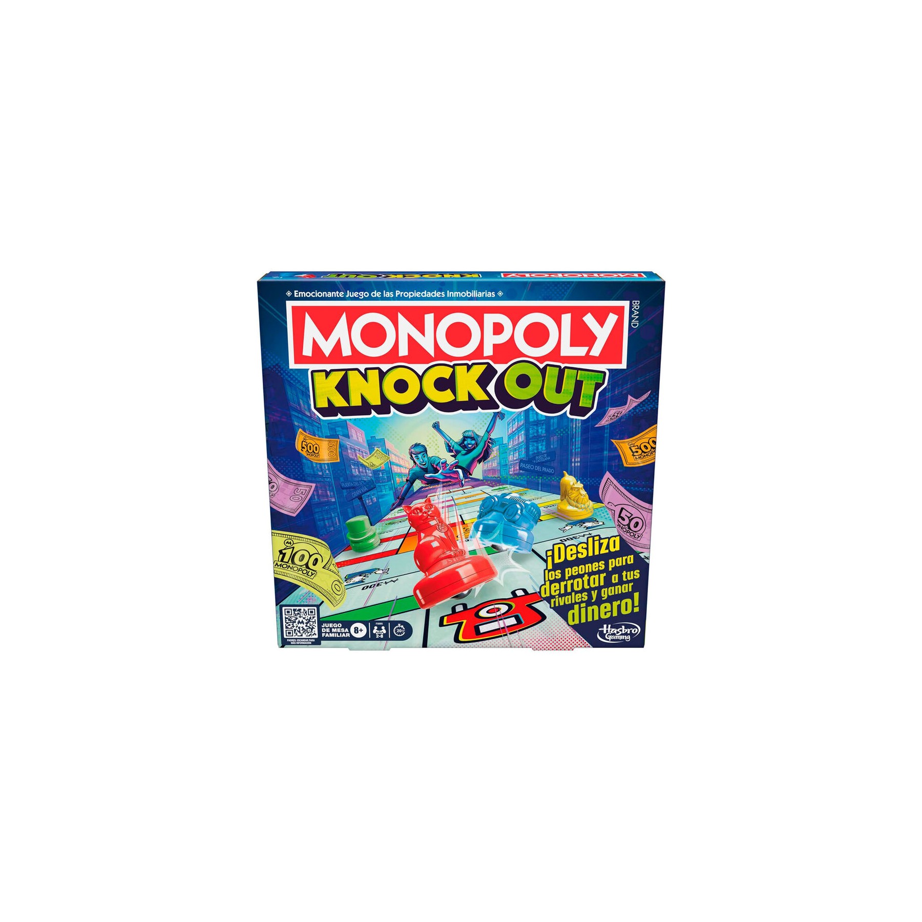 Juego mesa Monopoly Knock Out español