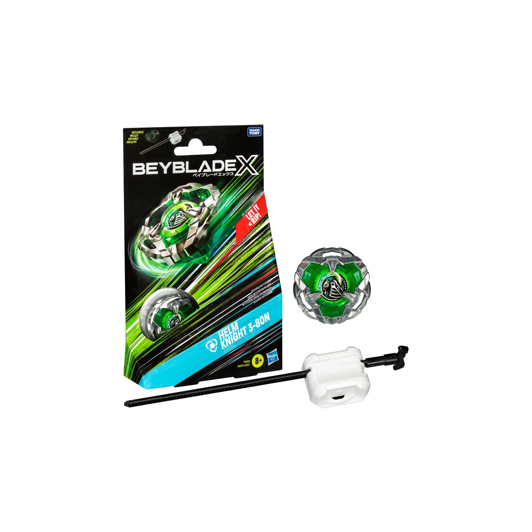 Juego Helm Knight 3-80N BeybladeX