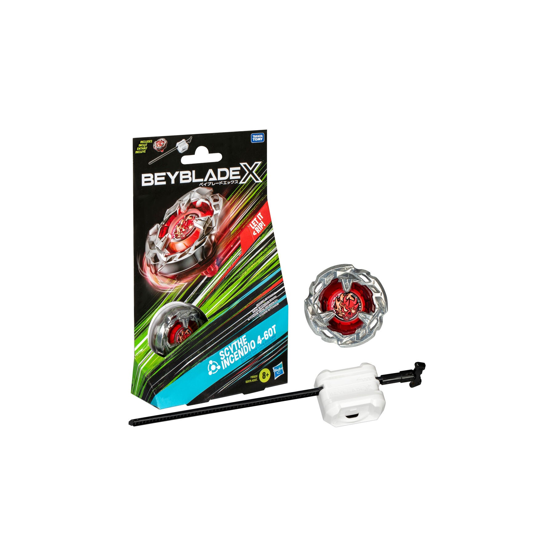 Juego Scythe Incendio 4-60T BeybladeX