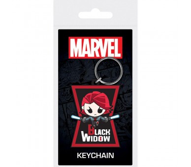 Llavero Black Widow Marvel 6cm