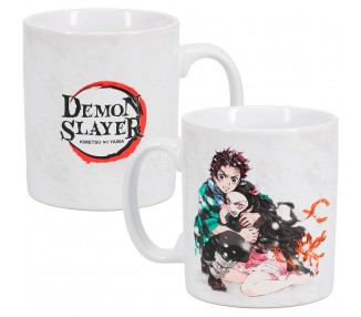 Taza Tanjiro y Nenzuko Demon Slayer Kimetsu no Yaiba