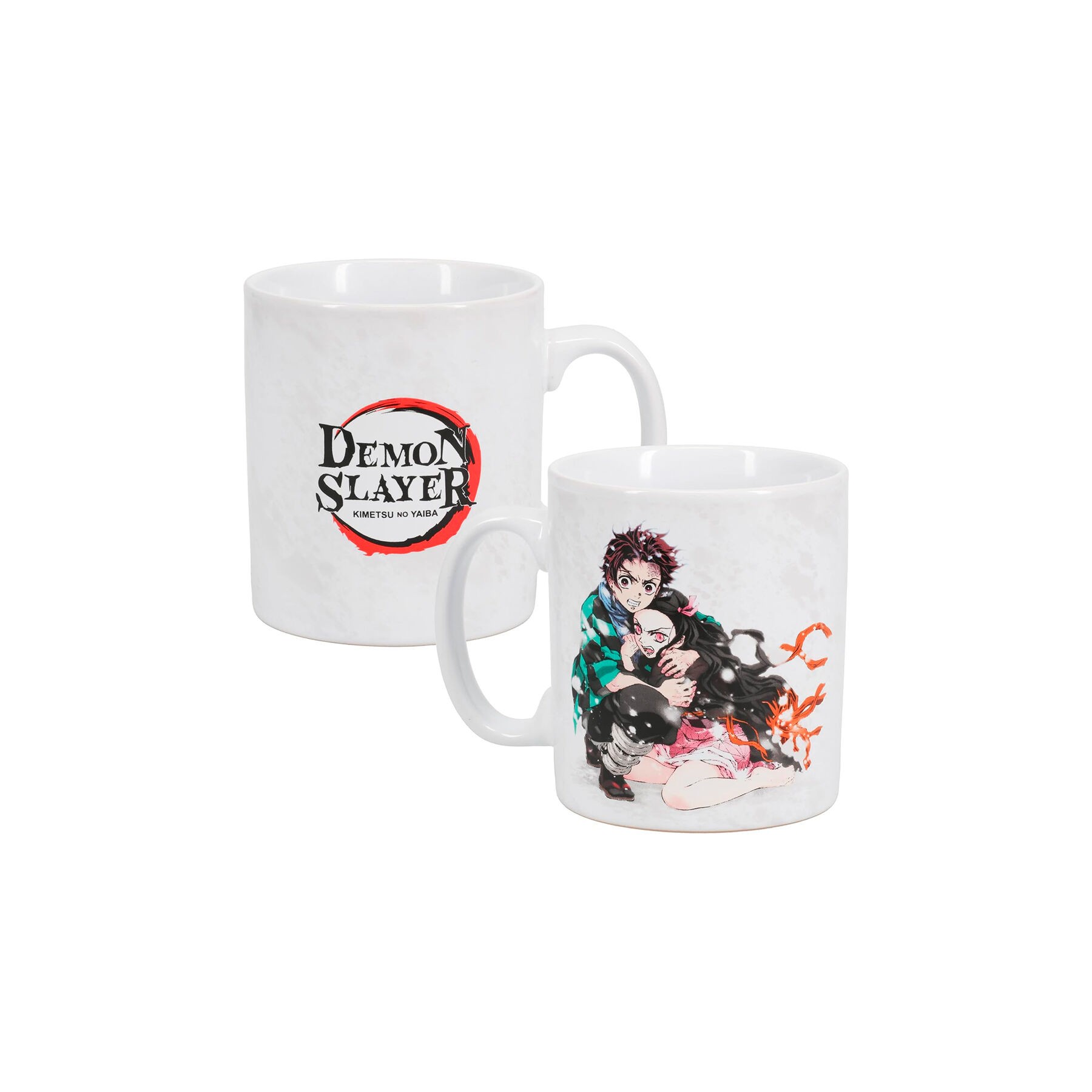 Taza Tanjiro y Nenzuko Demon Slayer Kimetsu no Yaiba