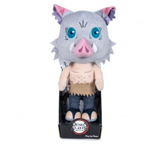 Peluche Inosuke Hashibira Demon Slayer Kimetsu no Yaiba 27cm