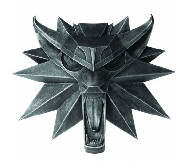 Replica emblema lobo Geralt de Rivia The Witcher