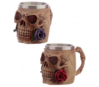 Taza Calavera y Rosas surtido