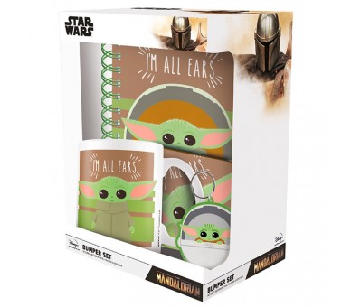 Set regalo Im All Ears Yoda the Child The Mandalorian Star Wars