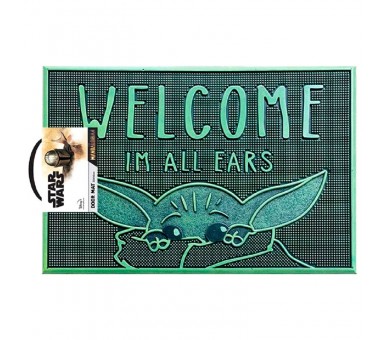 Felpudo Welcome Im All Ears Yoda The Child Star Wars The Mandalorian