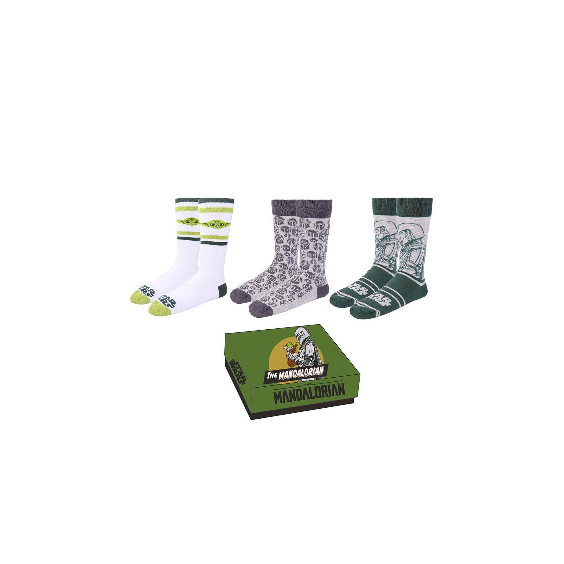 Set 3 calcetines Mandalorian Star Wars