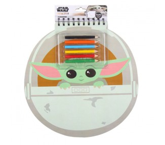 Libreta colores Mandalorian Star Wars