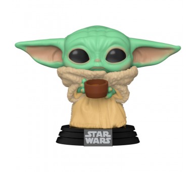 Funko POP Star Wars Mandalorian The Child with Cup