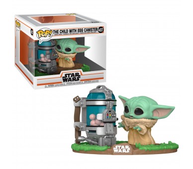 Figura POP Star Wars The Mandalorian Child with Canister