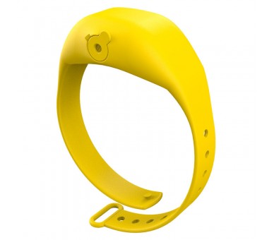 Pulsera Dispensadora de Gel Ajustable Amarillo adulto