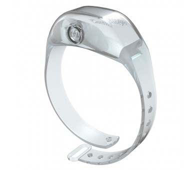 Pulsera Dispensadora de Gel Ajustable Transparente adulto