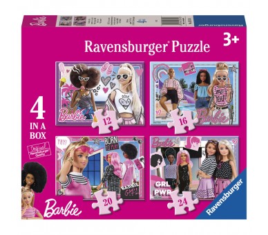 Puzzle Barbie 12-16-20-24pzs