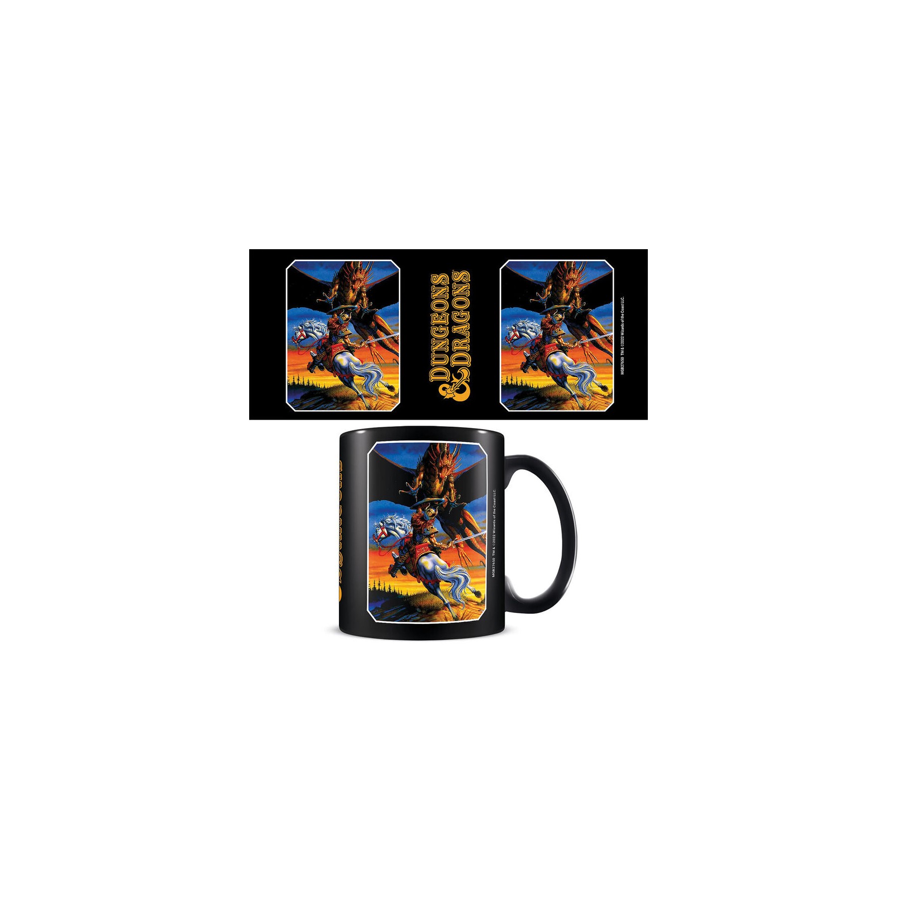 Taza Cazador de Dragones Dragones y Mazmorras 315ml