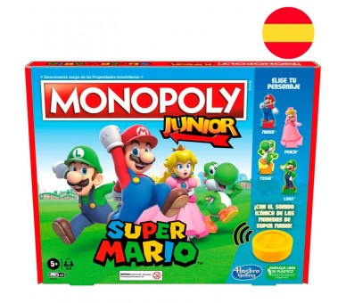 Juego Monopoly Junior Super Mario español
